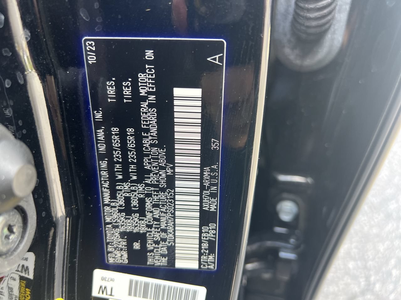 Used 2023 Toyota Highlander XLE FWD image 37
