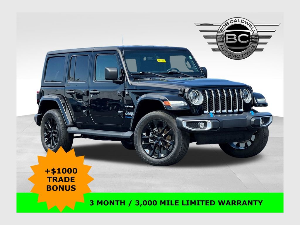Used 2023 Jeep Wrangler Unlimited Sahara w/ Cold Weather Group AWD/4WD image 1