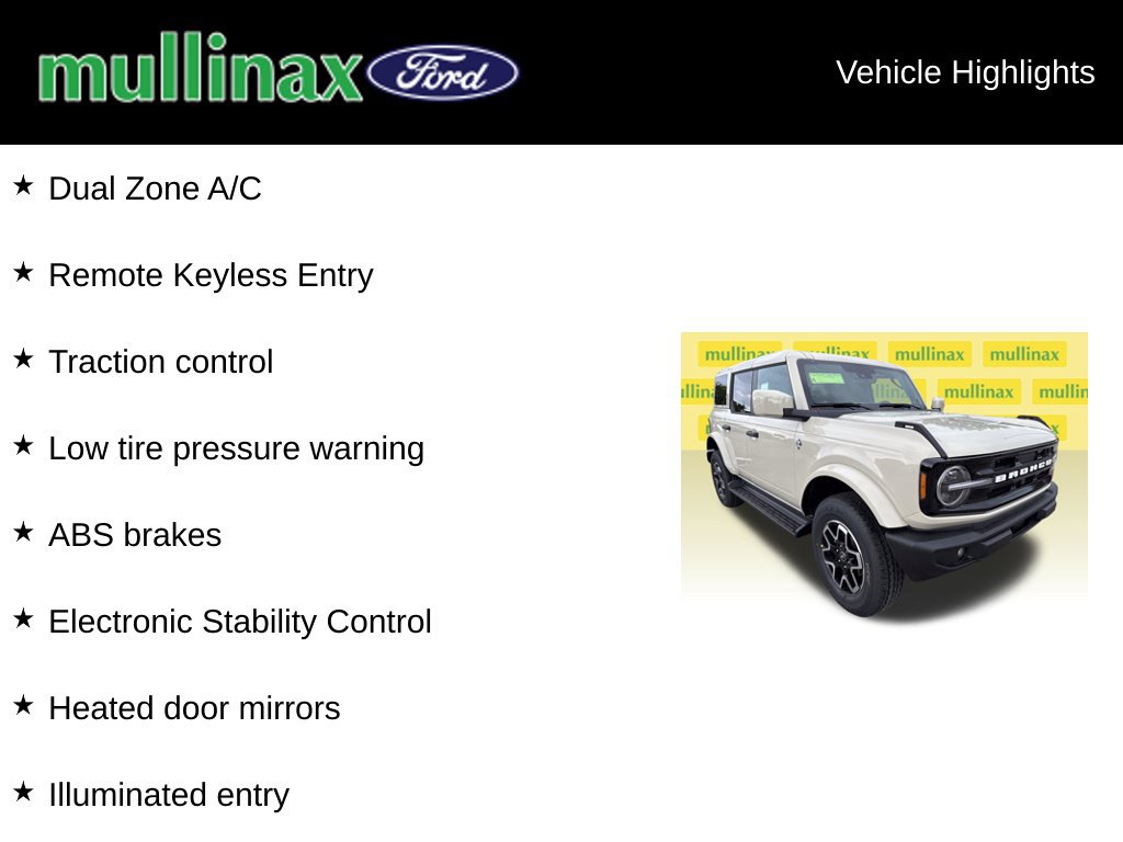 New 2026 Ford Bronco Outer Banks AWD/4WD image 15