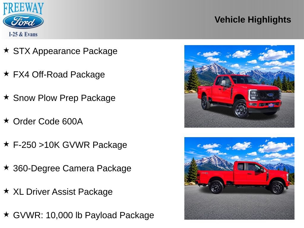 Used 2024 Ford F250 XL w/ STX Appearance Package AWD/4WD image 2