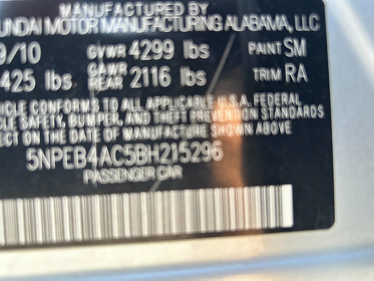 Used 2011 Hyundai Sonata GLS image 25