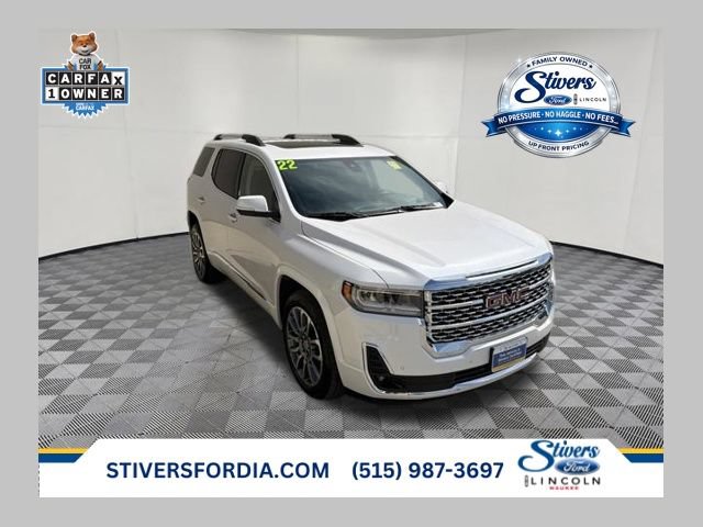 Used 2022 GMC Acadia Denali w/ Denali Technology Package