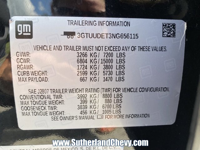 Used 2022 GMC Sierra 1500 SLT w/ SLT Premium Plus Package image 59