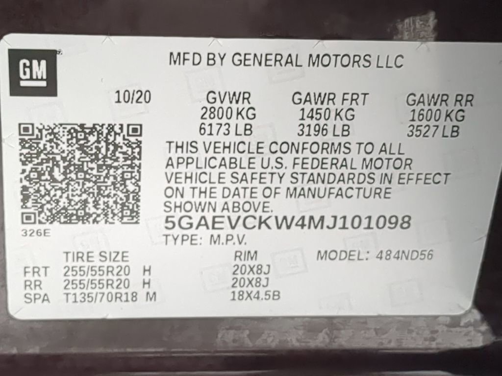 Used 2021 Buick Enclave Avenir w/ Avenir Technology Package image 53