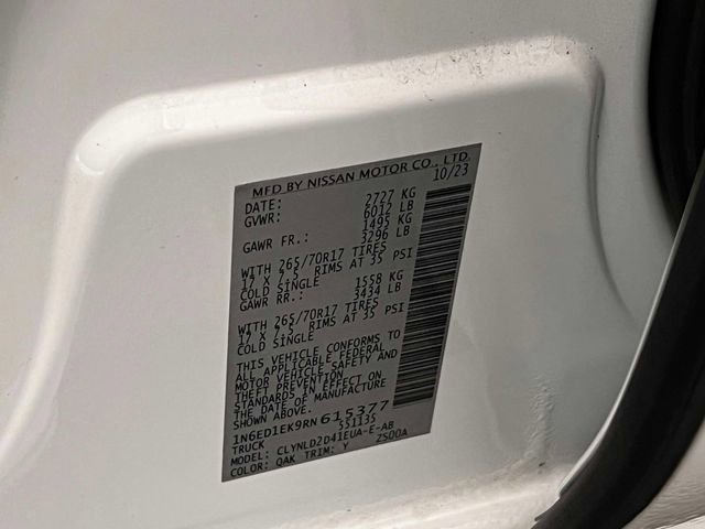 Used 2024 Nissan Frontier PRO-4X w/ Pro Premium Package image 19