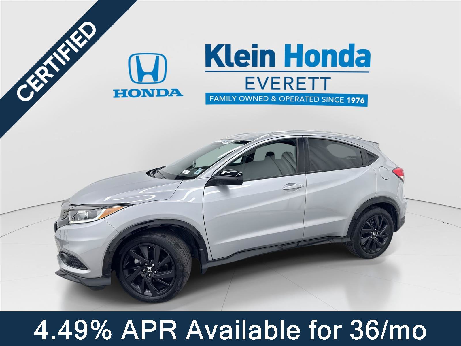Certified 2022 Honda HR-V Sport