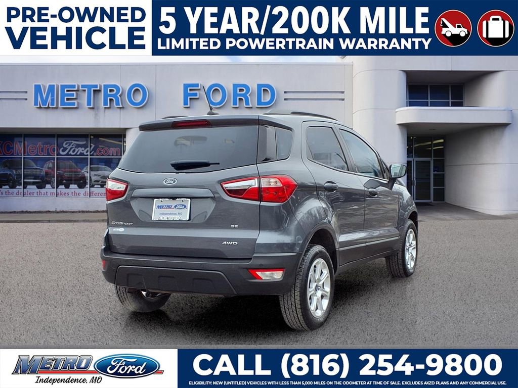 Used 2022 Ford EcoSport SE w/ SE Convenience Package image 3