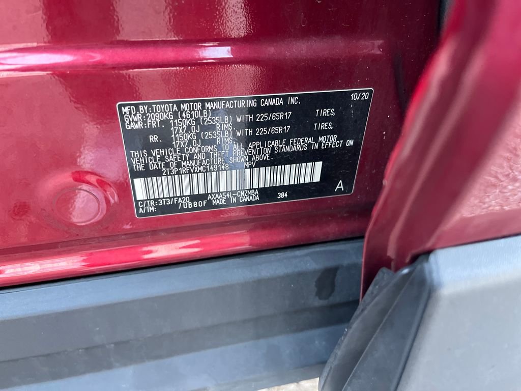 Certified 2021 Toyota RAV4 XLE image 32