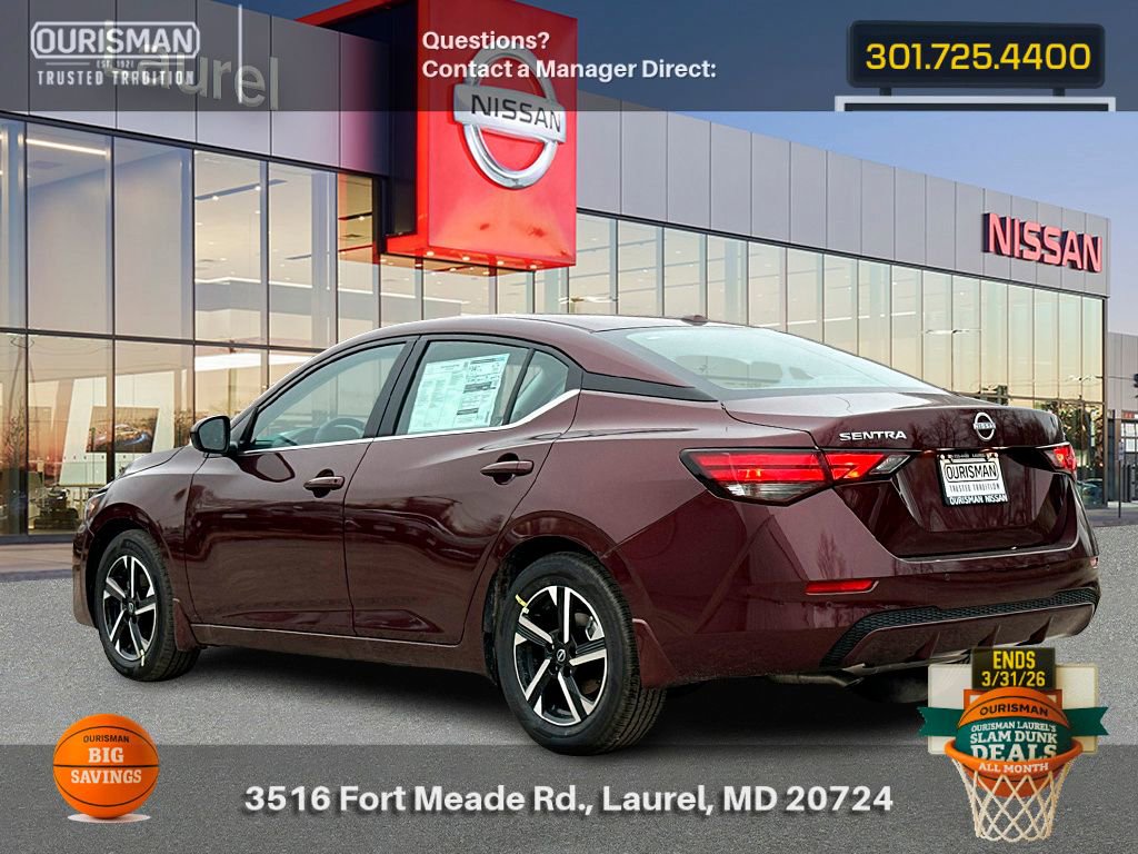 New 2025 Nissan Sentra SV w/ All-Weather Package image 3