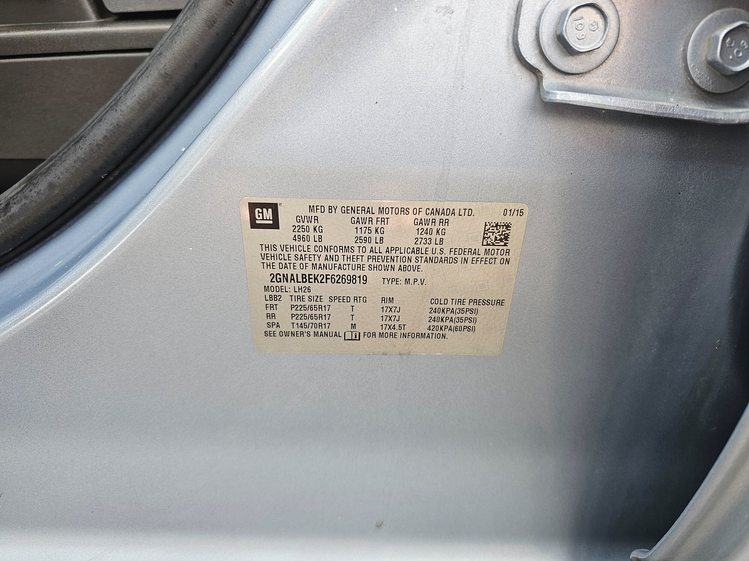 Used 2015 Chevrolet Equinox LT FWD image 17