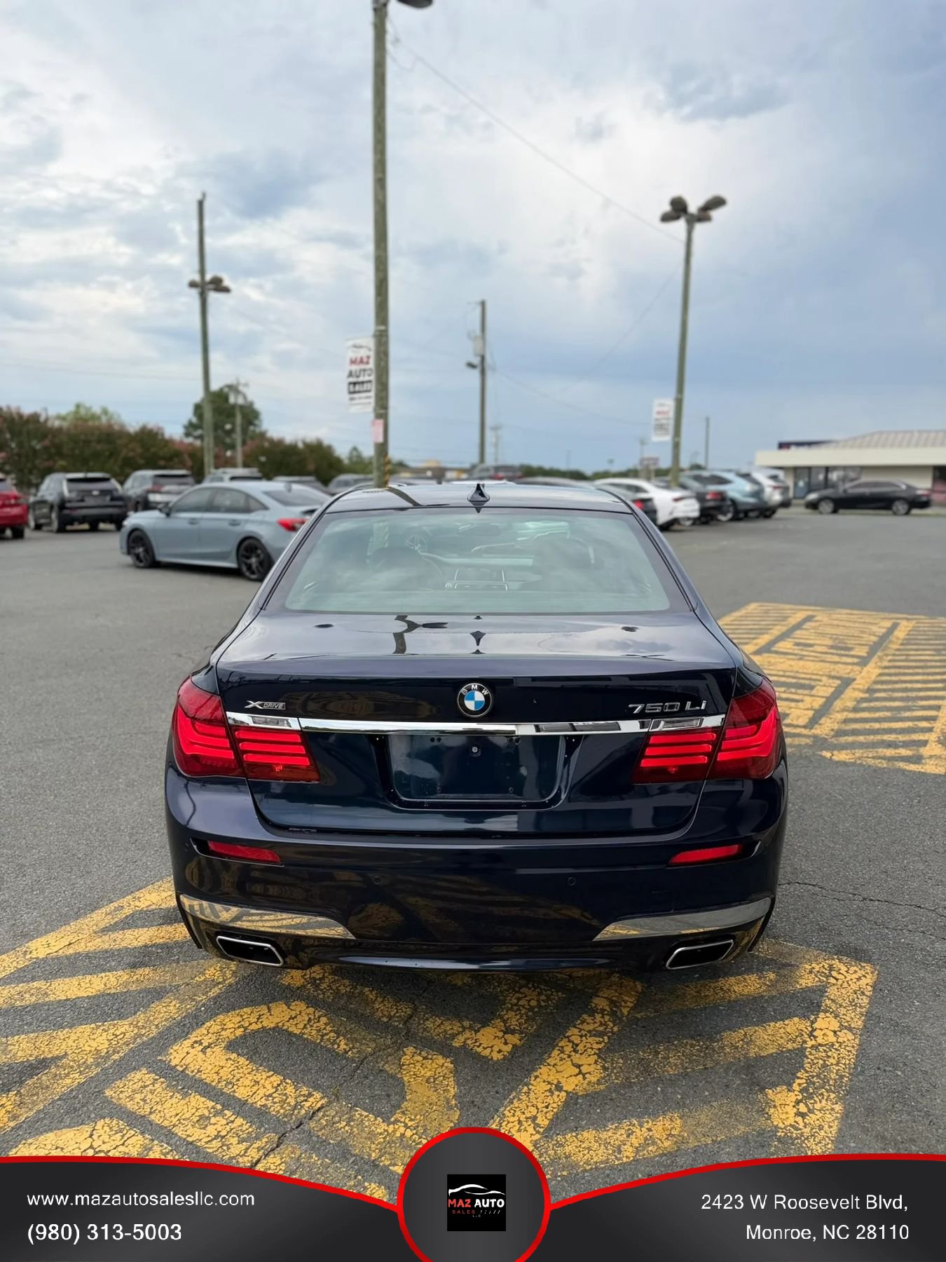 Used 2015 BMW 750Li xDrive AWD/4WD image 5
