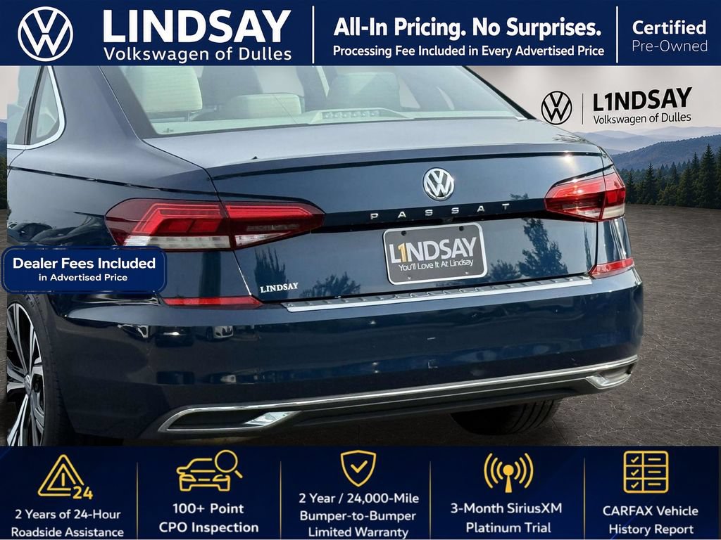 Certified 2021 Volkswagen Passat 2.0T SE FWD image 6
