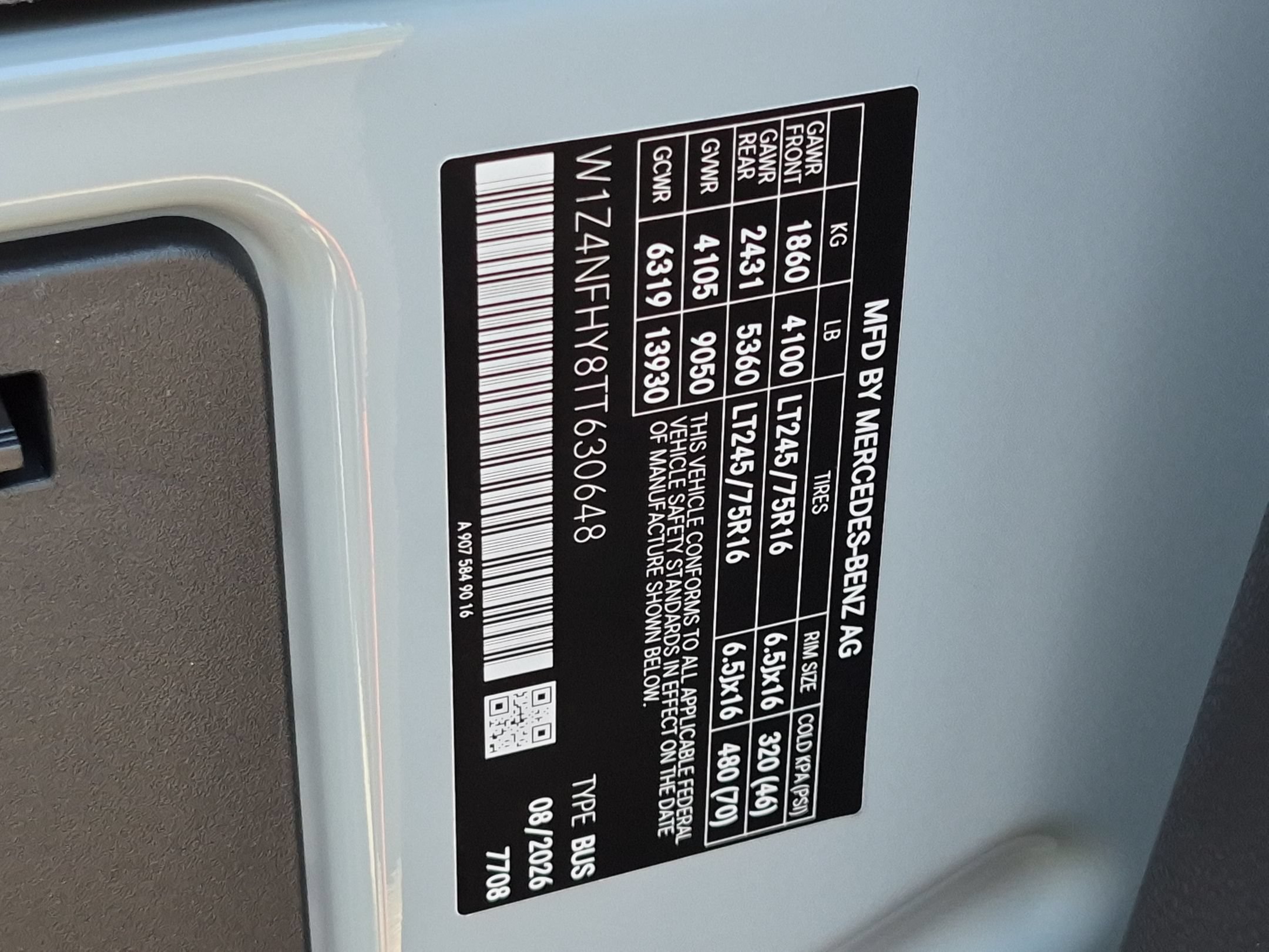 New 2026 Mercedes-Benz Sprinter 2500 image 35