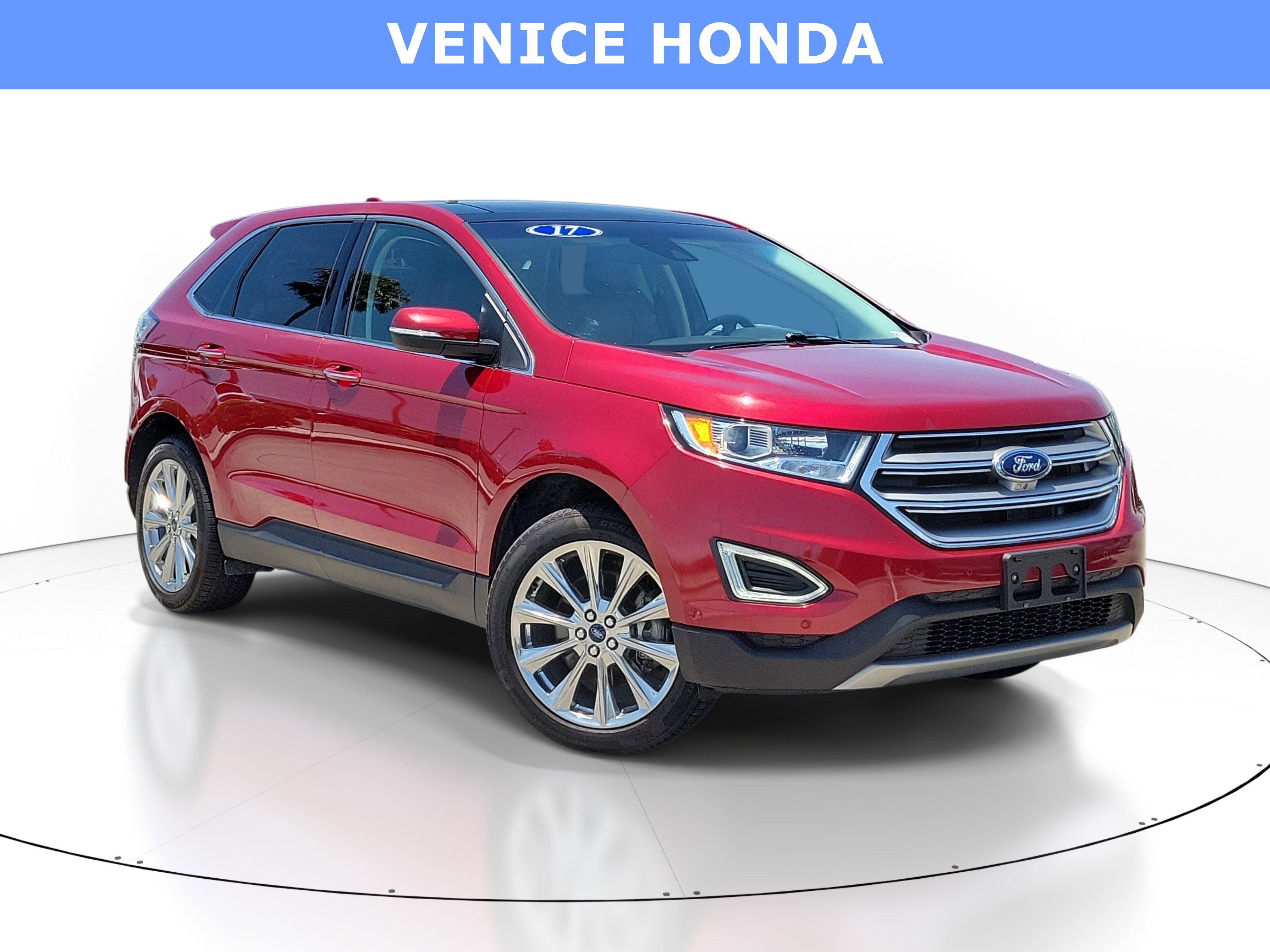 Used 2017 Ford Edge Titanium w/ Equipment Group 302A AWD/4WD image 1