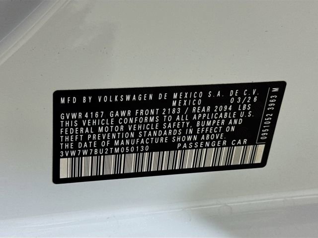 New 2026 Volkswagen Jetta SE image 19