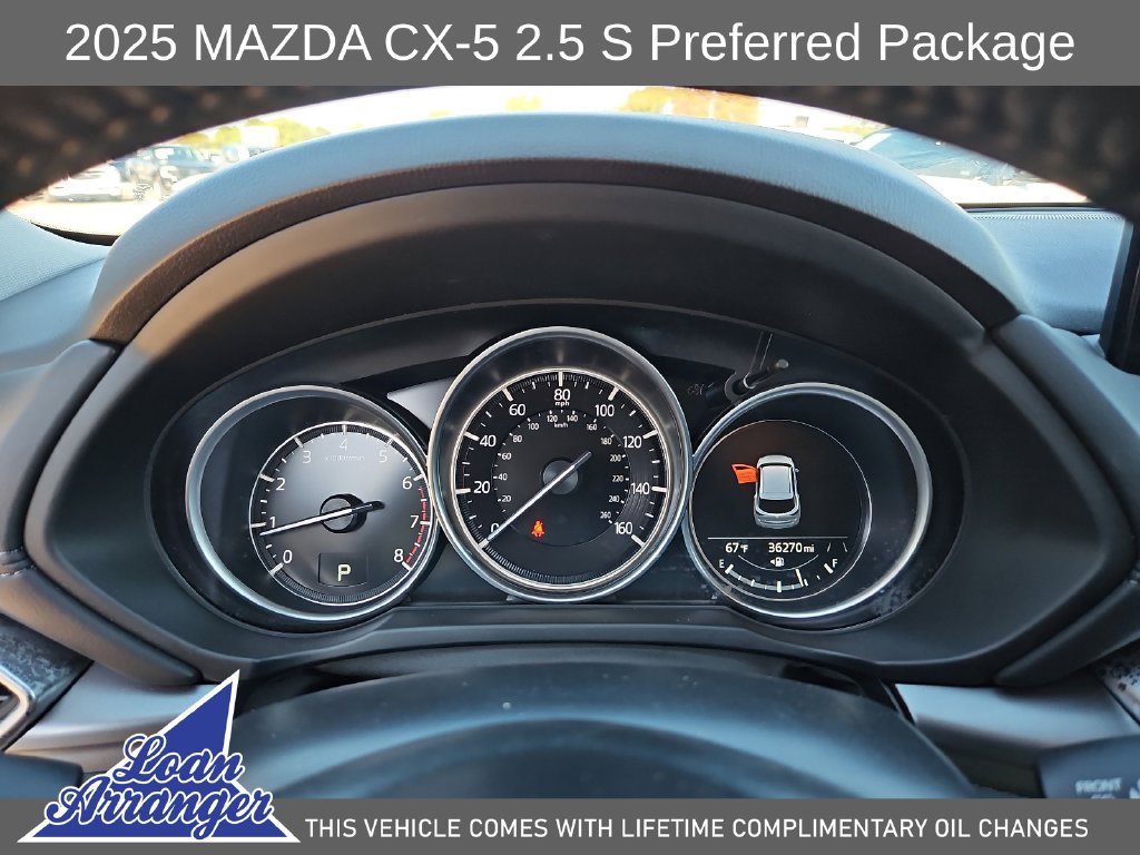 Used 2025 MAZDA CX-5 AWD 2.5 S w/ Preferred Package image 26