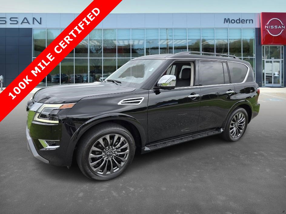 Certified 2024 Nissan Armada Platinum w/ Captain's Chairs Package