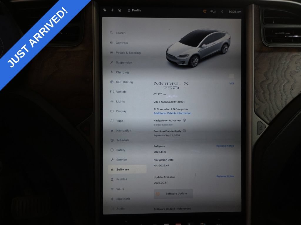 Used 2018 Tesla Model X 75D AWD/4WD image 7