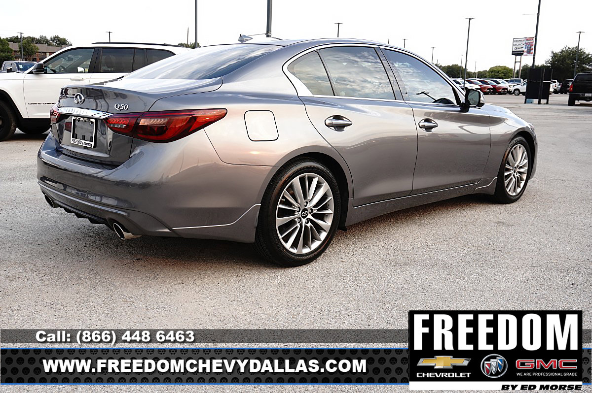 Used 2023 INFINITI Q50 Luxe w/ Cargo Package RWD image 40