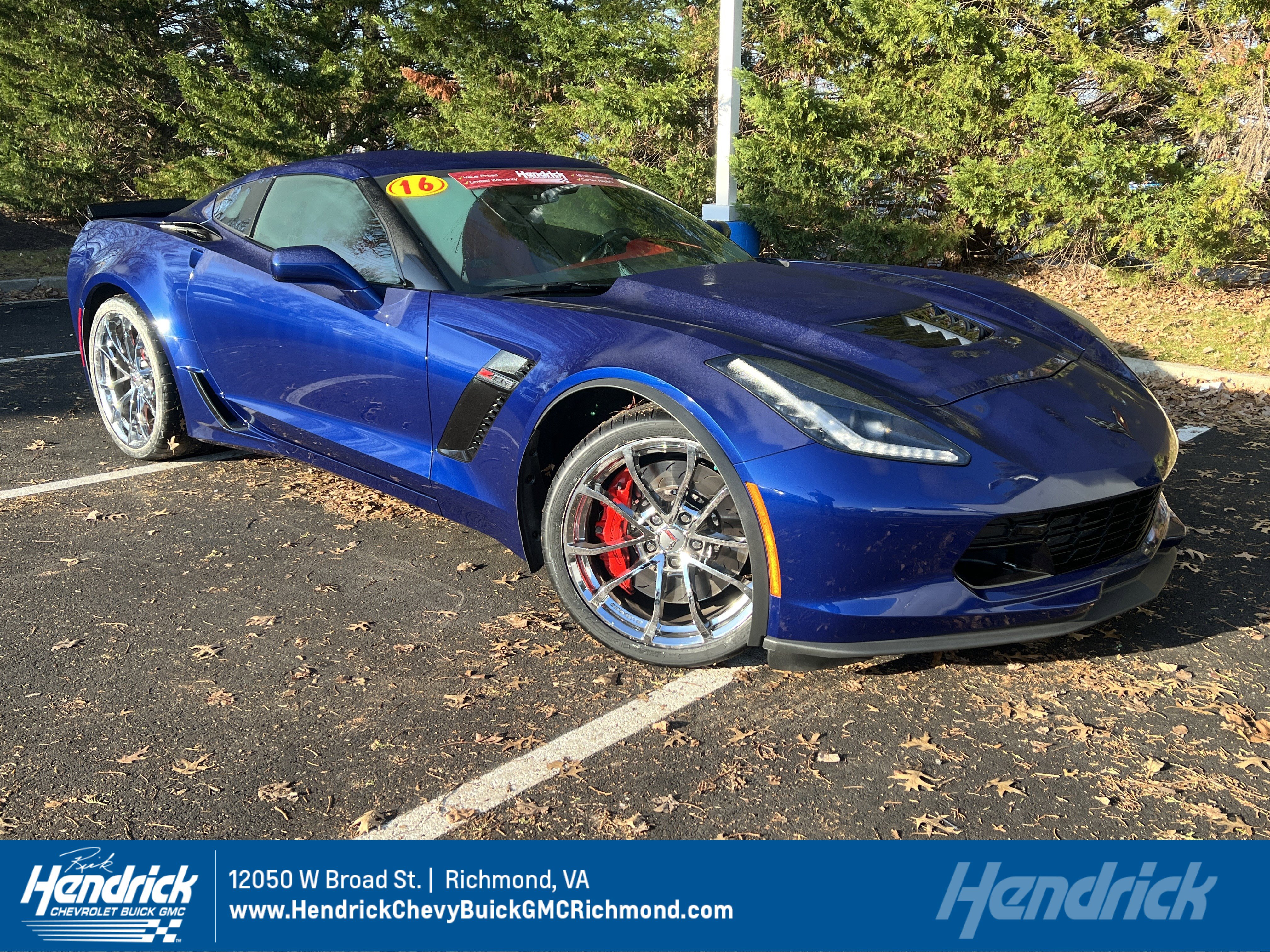 Used 2016 Chevrolet Corvette Z06 w/ 3LZ Preferred Equipment Group image 1