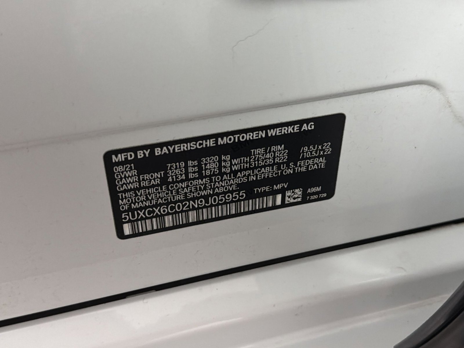 Used 2022 BMW X7 M50i w/ Dynamic Handling Package image 30