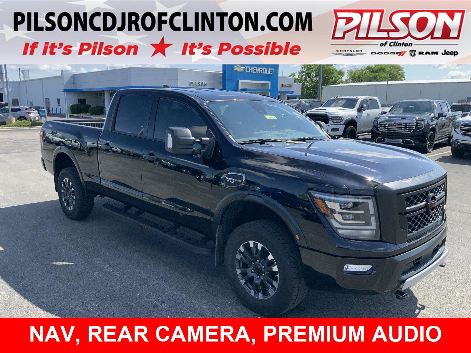 Used 2023 Nissan Titan PRO-4X AWD/4WD image 1