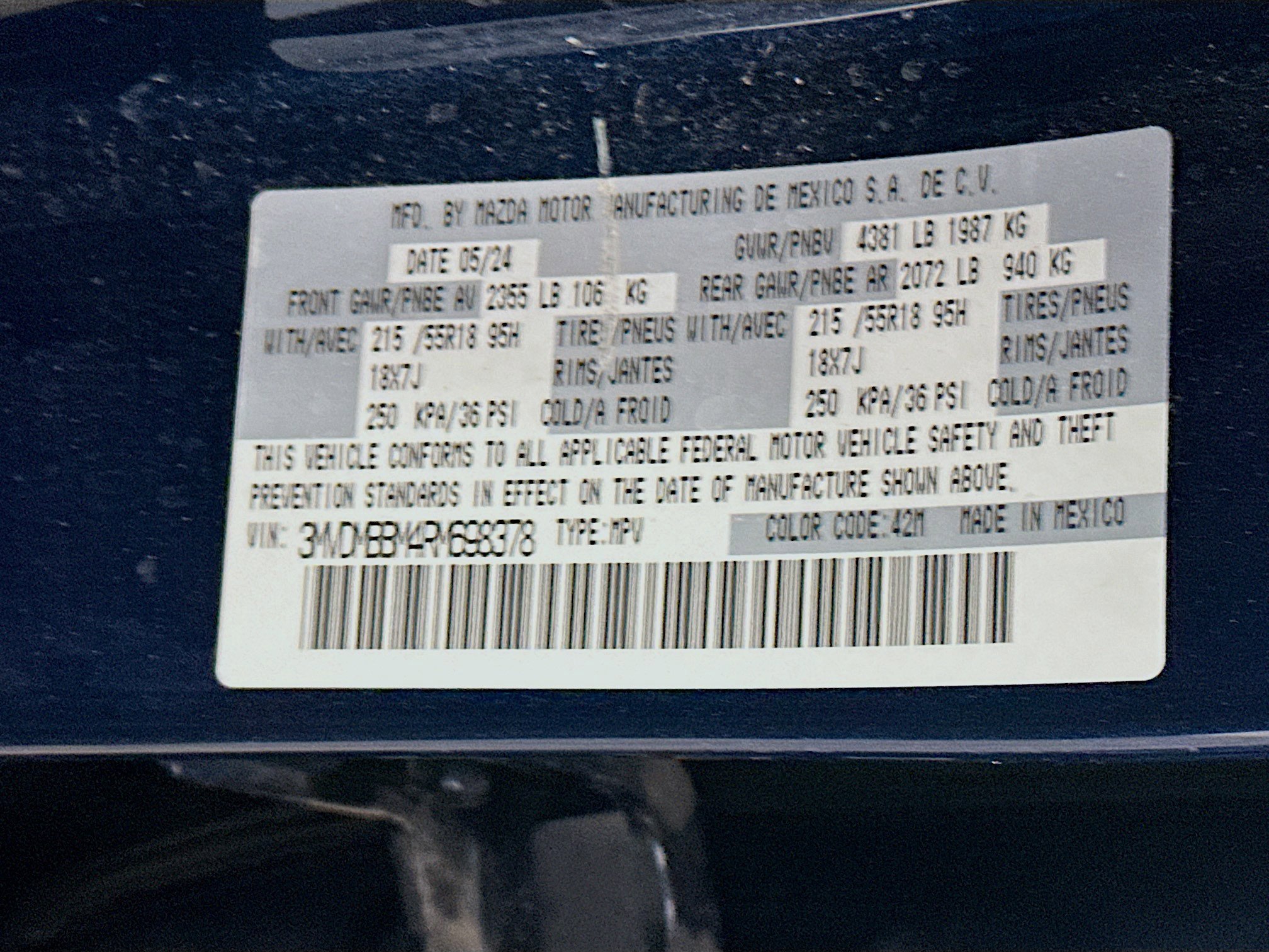 Used 2024 MAZDA CX-30 AWD 2.5 S w/ Select Sport Pkg image 12