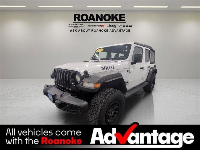 Used 2022 Jeep Wrangler Unlimited Sport w/ Xtreme Recon 35" Tire Package image 1