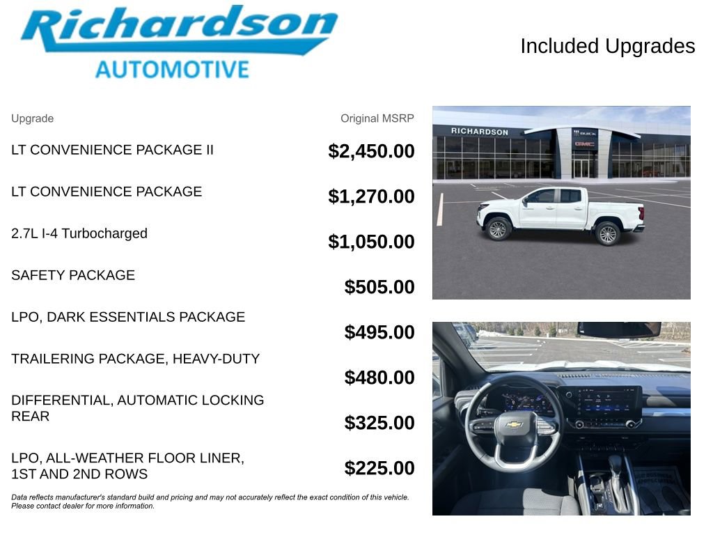 Used 2024 Chevrolet Colorado LT w/ LT Convenience Package II image 6