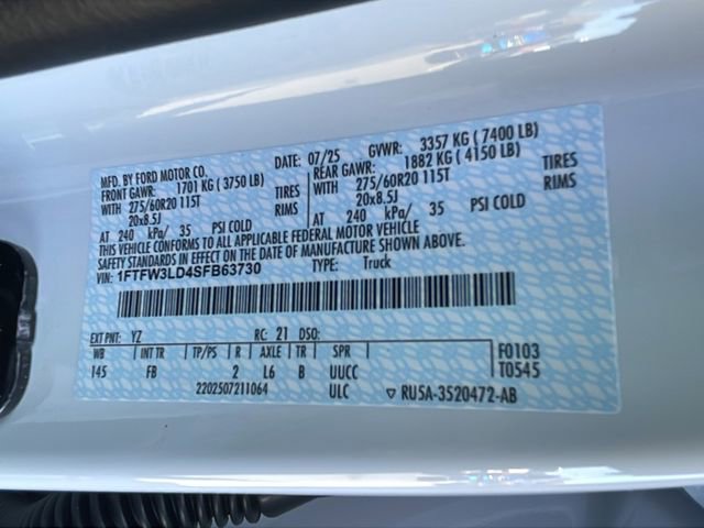 Used 2025 Ford F150 XLT w/ Equipment Group 302A MID image 43