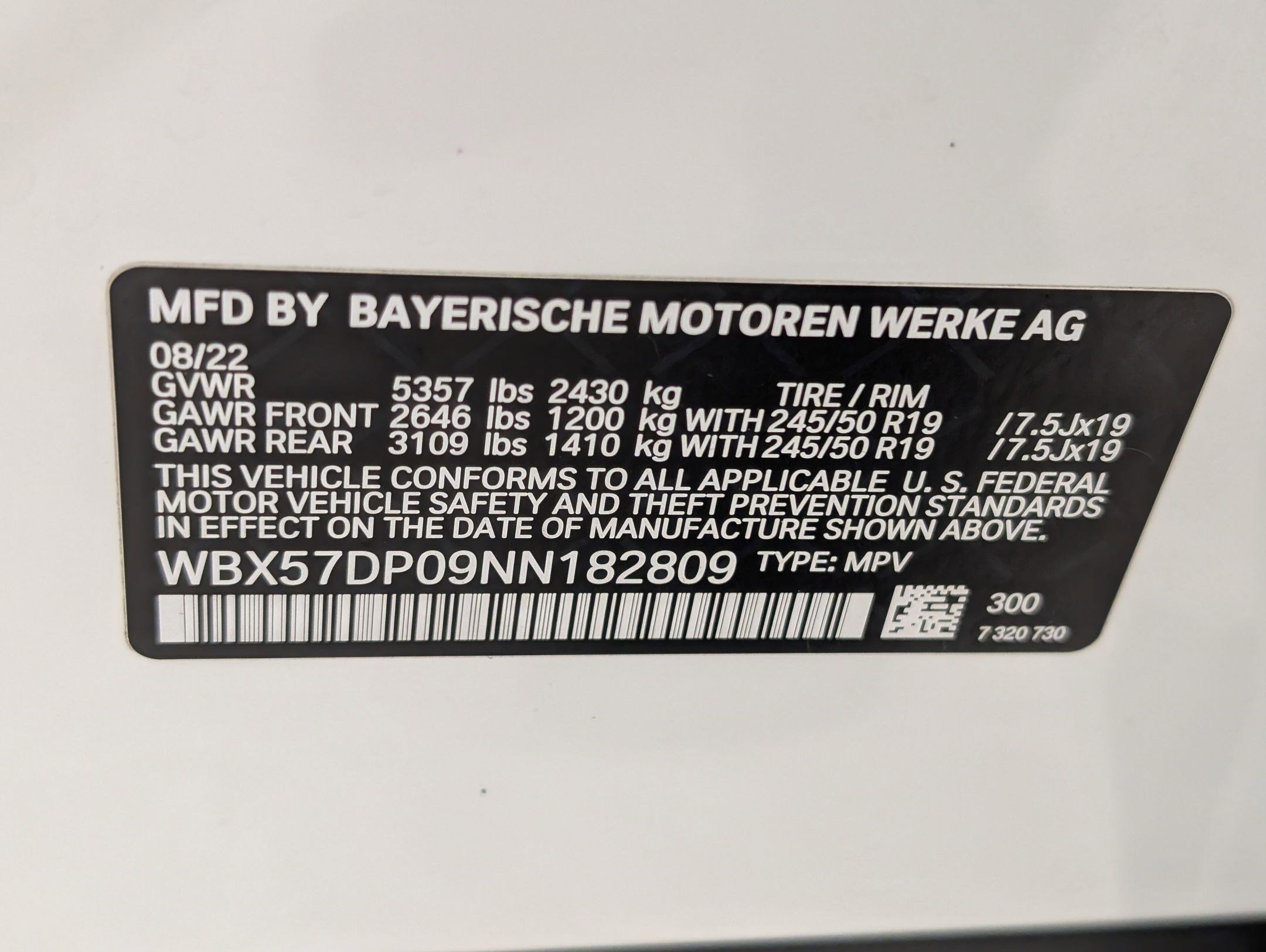 Certified 2022 BMW X3 xDrive30i w/ Premium Package 2 (ZPA) image 22