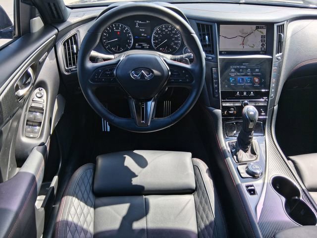 Used 2024 INFINITI Q50 Red Sport 400 w/ Black Opal Edition image 9