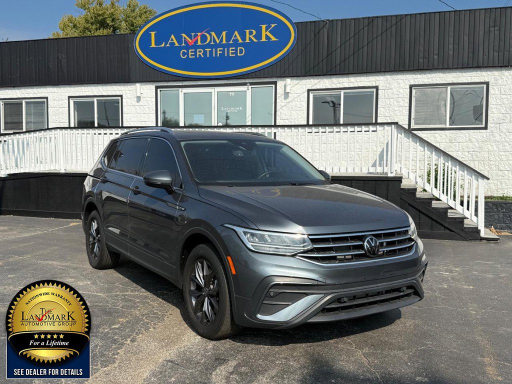 Used 2022 Volkswagen Tiguan SE w/ Panoramic Sunroof Package video 3