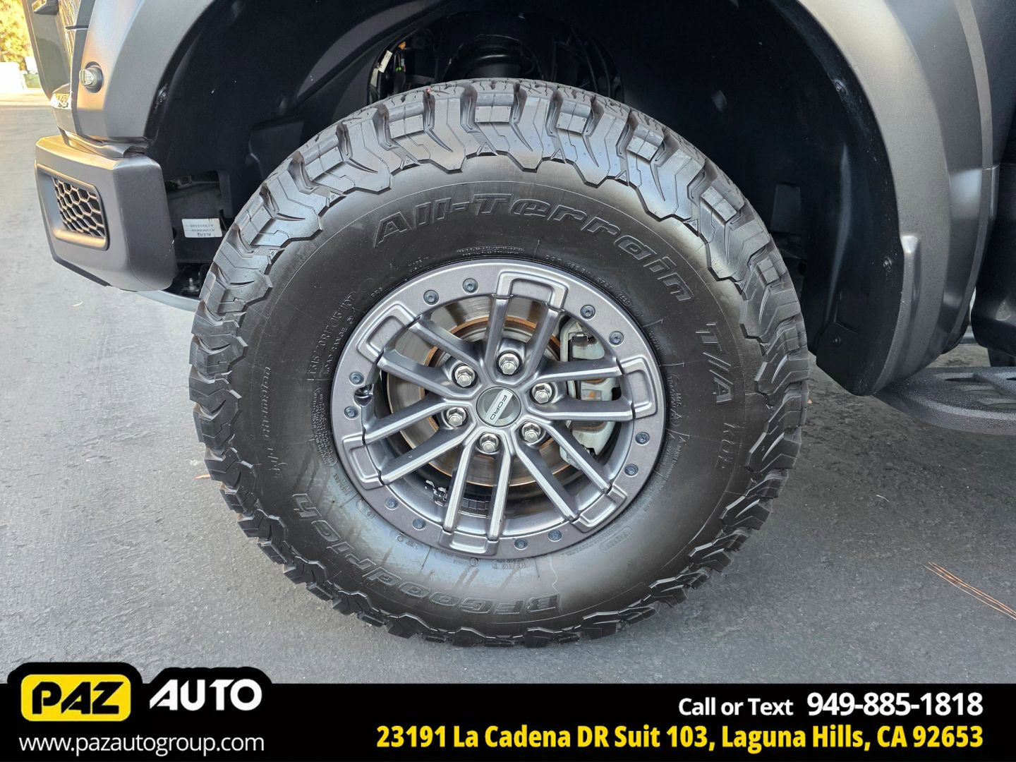 Used 2020 Ford F150 Raptor w/ Equipment Group 802A Luxury image 60