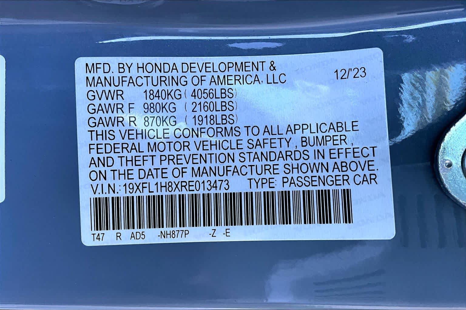 Used 2024 Honda Civic Sport Touring image 36