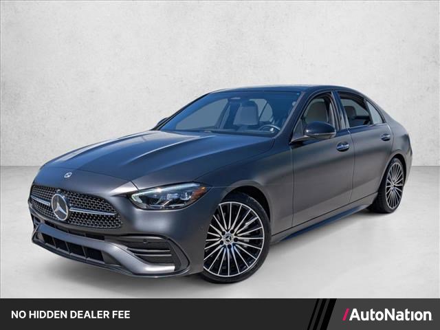 Certified 2025 Mercedes-Benz C 300 Sedan w/ AMG Line w/ Night Package
