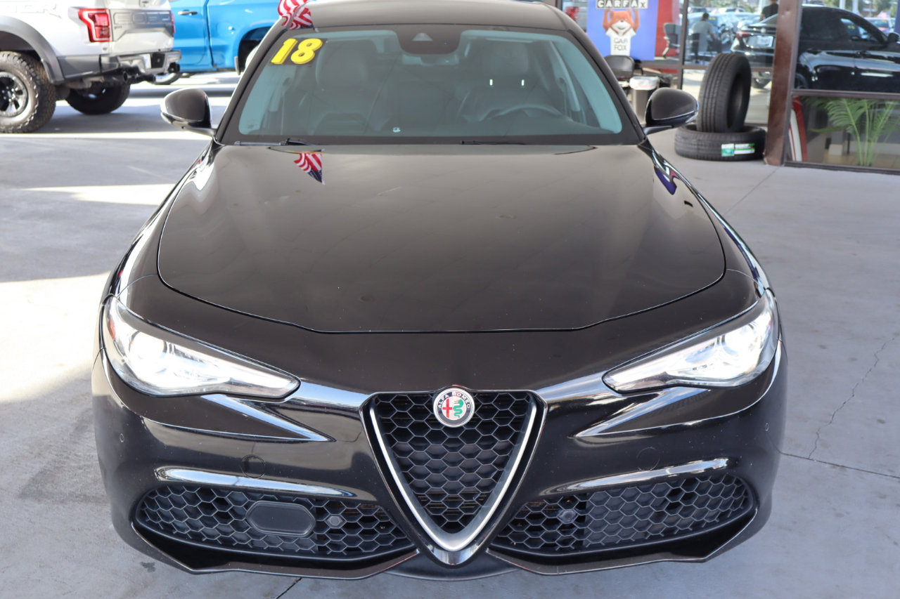 Used 2018 Alfa Romeo Giulia Ti Sport w/ Quick Order Package 22S Sport image 10