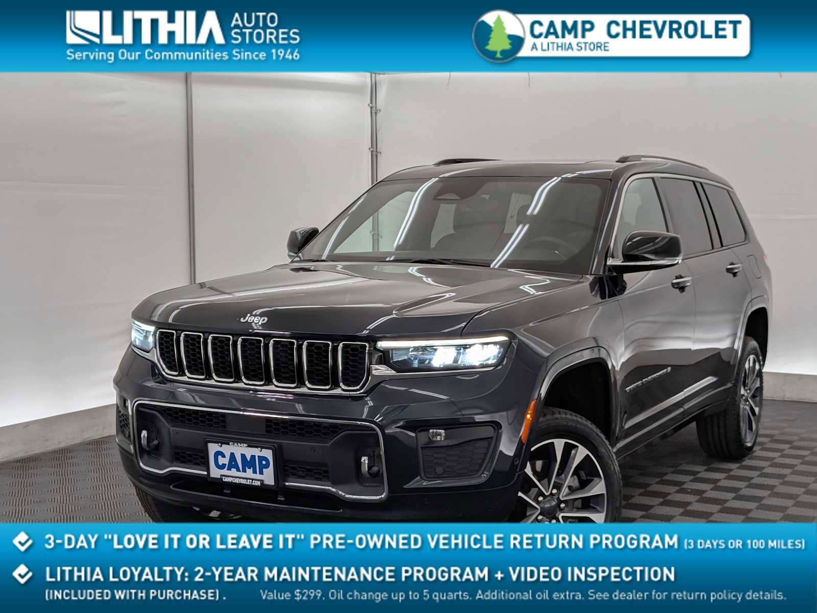Used 2024 Jeep Grand Cherokee L Overland w/ Trailer Tow Package