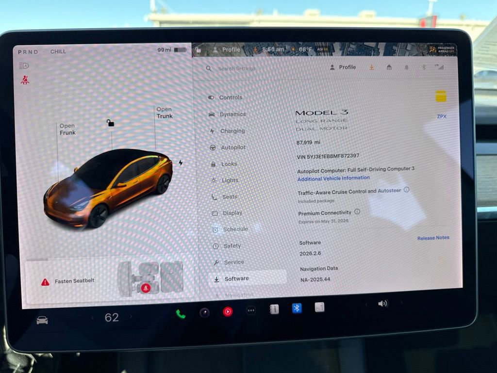 Used 2021 Tesla Model 3 Long Range AWD/4WD image 8