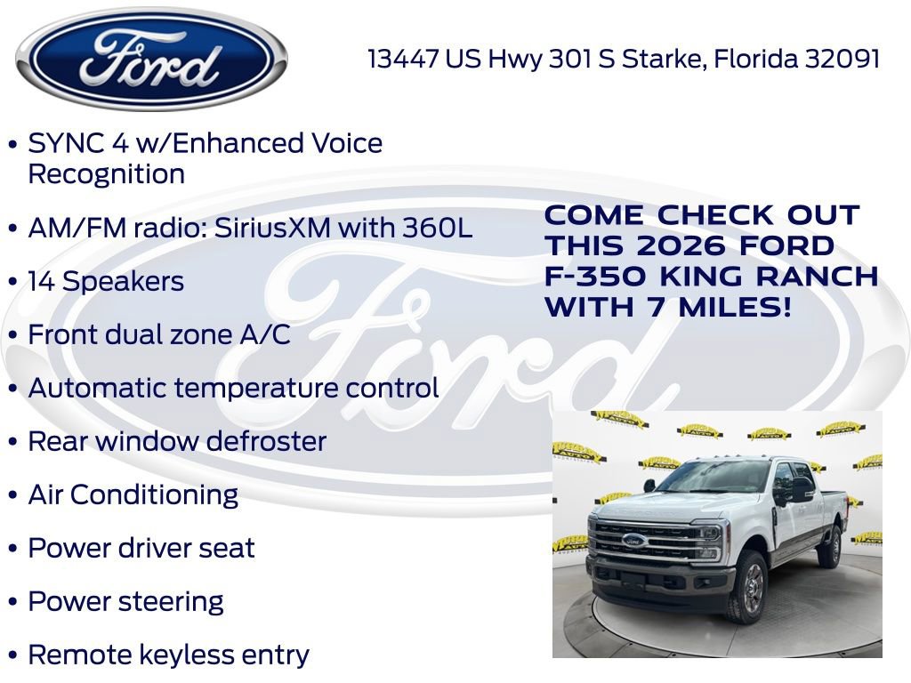 New 2026 Ford F350 King Ranch image 20