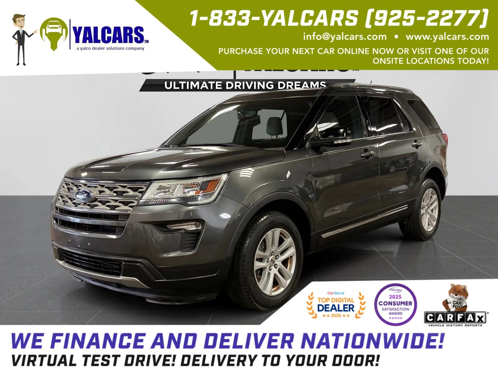 Used 2018 Ford Explorer XLT w/ Equipment Group 201A