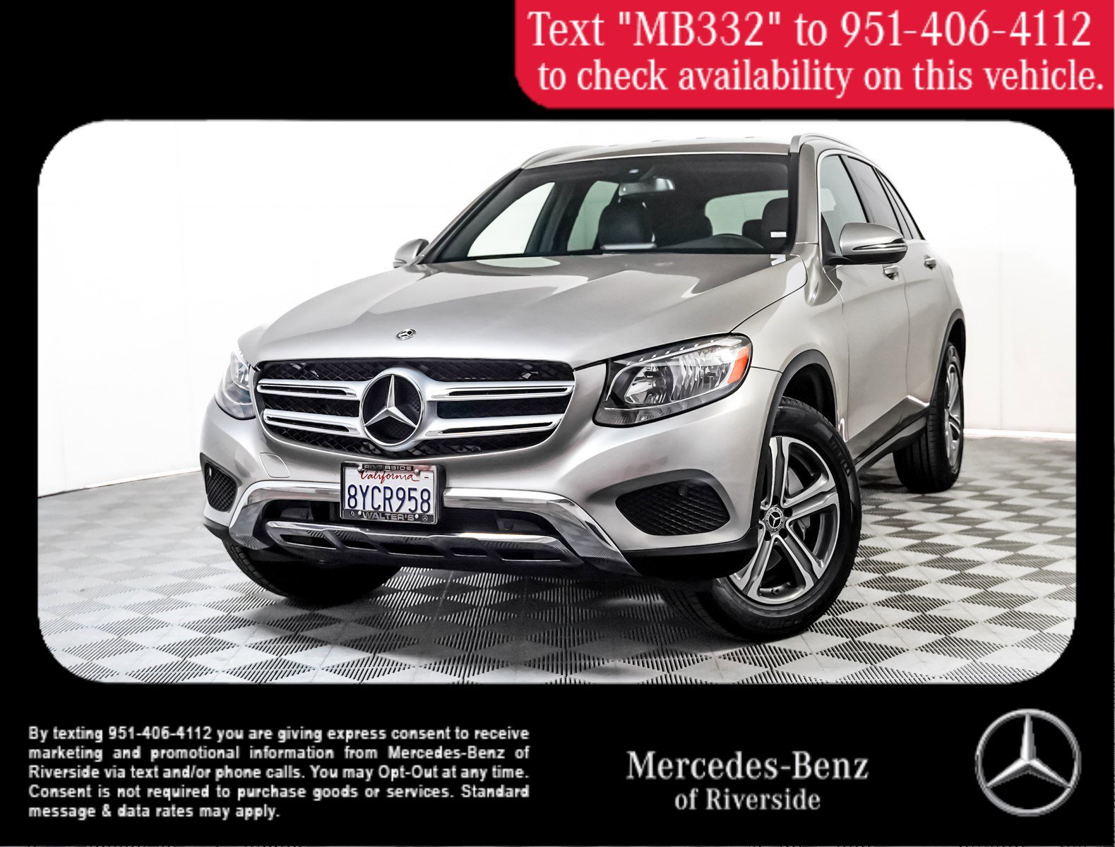 Certified 2019 Mercedes-Benz GLC 300