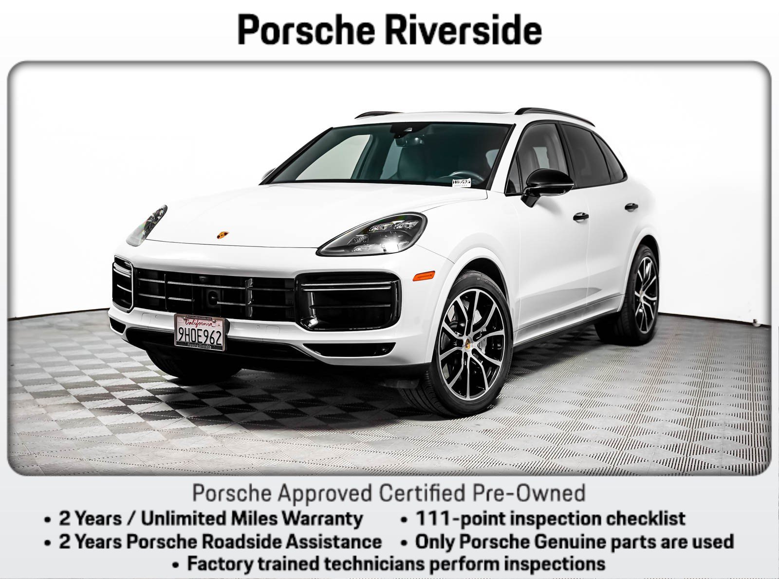 Certified 2023 Porsche Cayenne Turbo AWD/4WD image 1