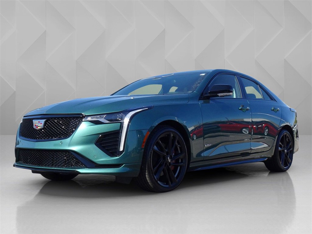 Certified 2025 Cadillac CT4 V w/ LPO, Bronce Accent Package image 1