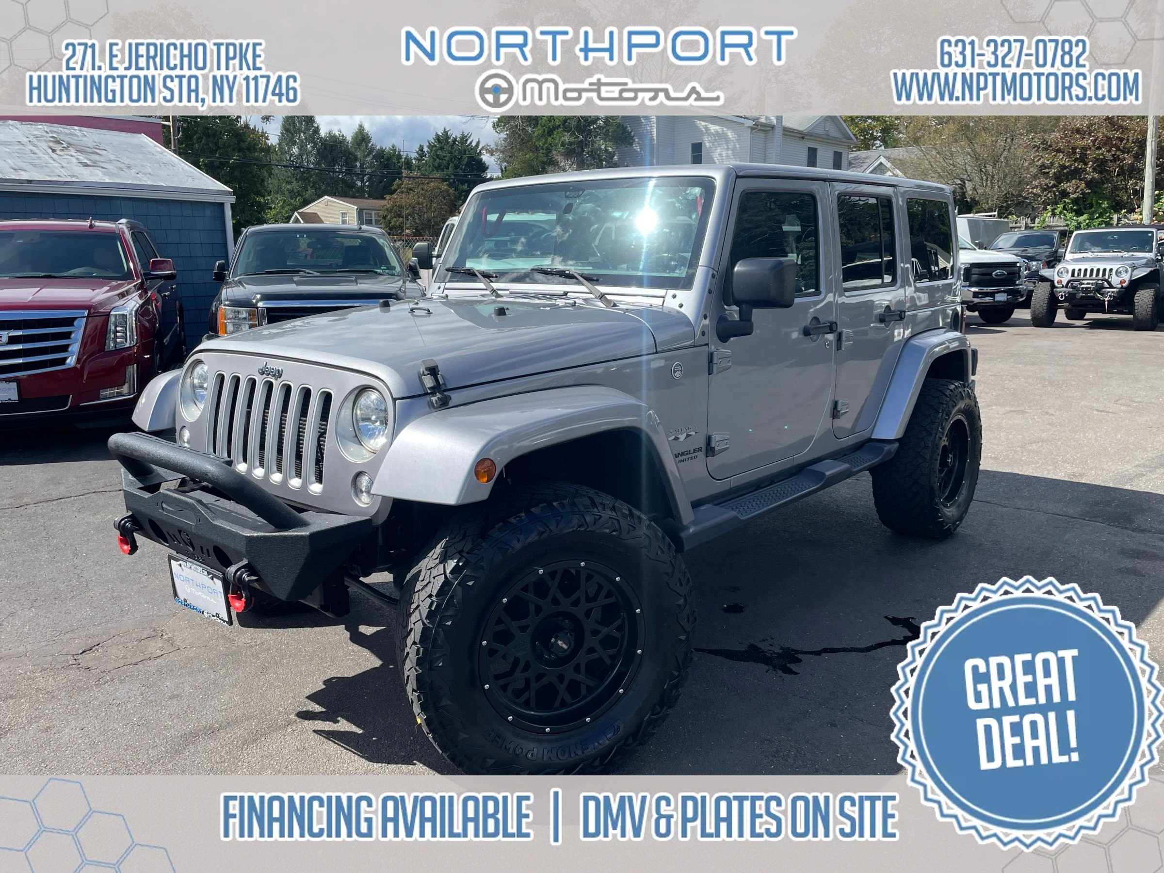 Used 2016 Jeep Wrangler Unlimited Sahara w/ Dual Top Group