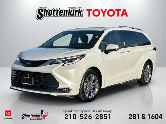 Certified 2023 Toyota Sienna Platinum