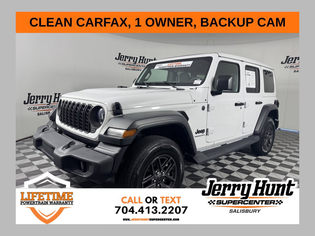 Used 2024 Jeep Wrangler Unlimited Sport AWD/4WD image 1