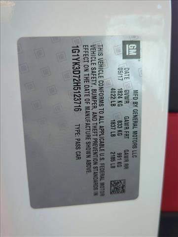 Used 2017 Chevrolet Corvette Stingray Convertible image 24