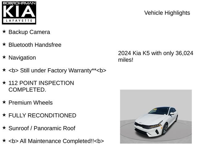 Used 2024 Kia K5 EX FWD image 7