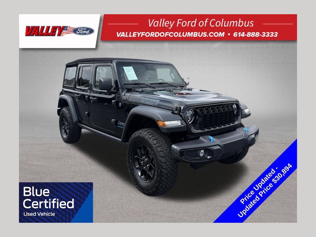 Used 2024 Jeep Wrangler Unlimited AWD/4WD image 1